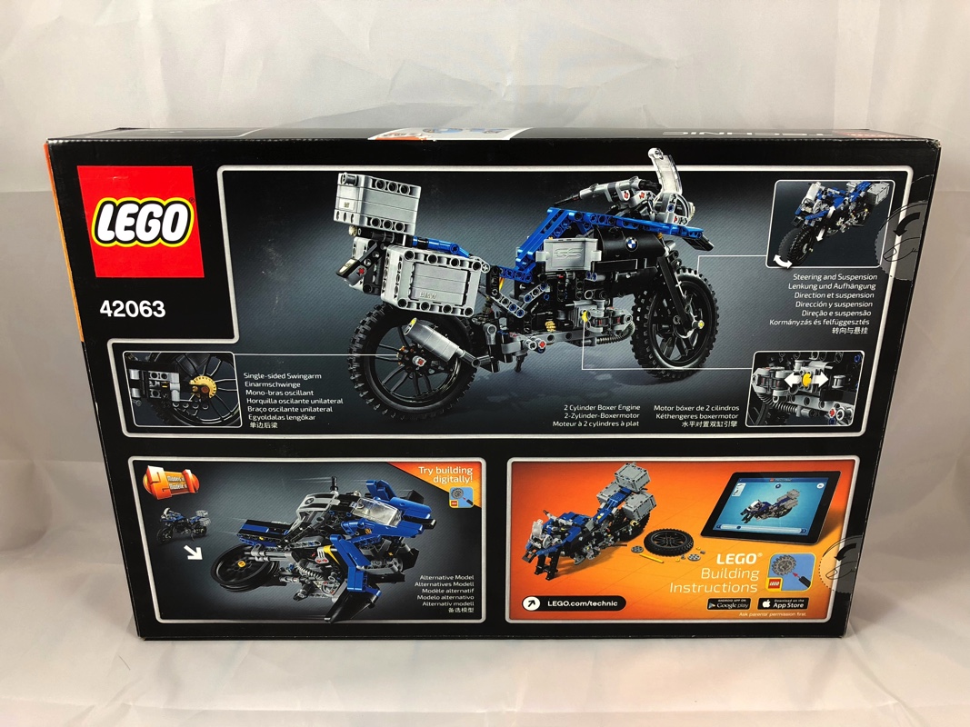 LEGO Technic 42063 BMW R 1200 GS Adventure - Lego - Achat & prix