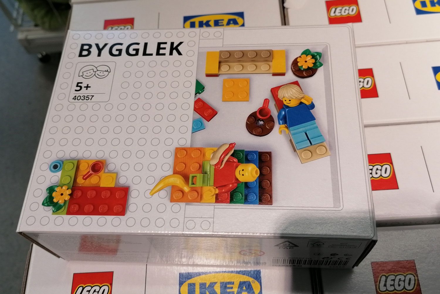 Ikea et Lego collaborent pour rendre le rangement plus ludique