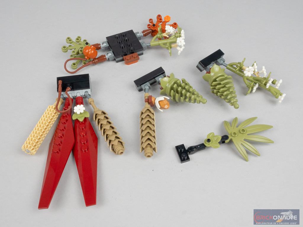 LEGO - Les fleurs séchées - Assemblage et construction - JEUX