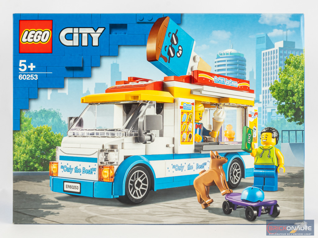 Lego City - Le camion de la marchande de glaces, Jouets de