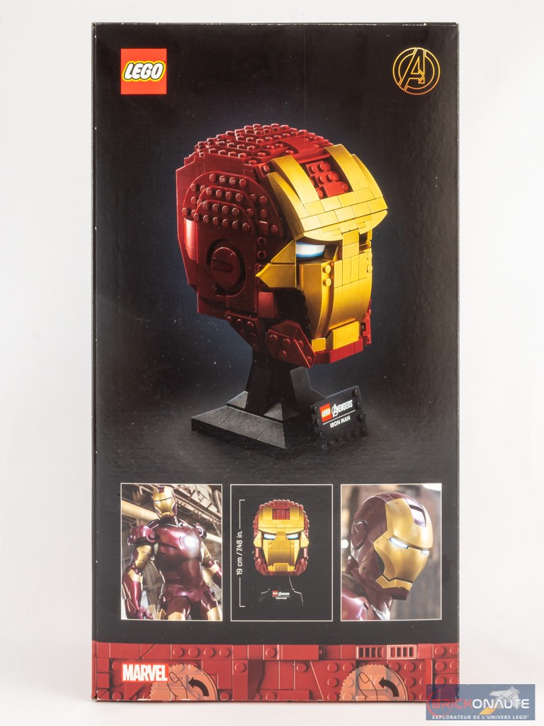 LEGO 76165 Marvel Super Heroes Casque d'Iron Man, piéce de