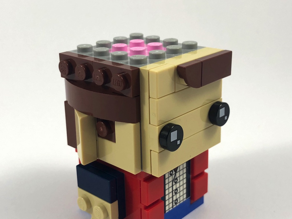 LEGO BrickHeadz 41611 pas cher, Marty McFly & Doc Brown (Retour vers le  Futur)