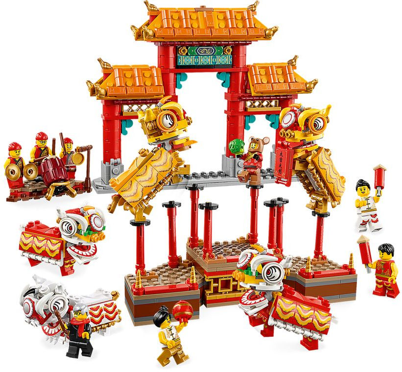 LEGO Saisonnier - Dîner du Nouvel An Chinois - 80101