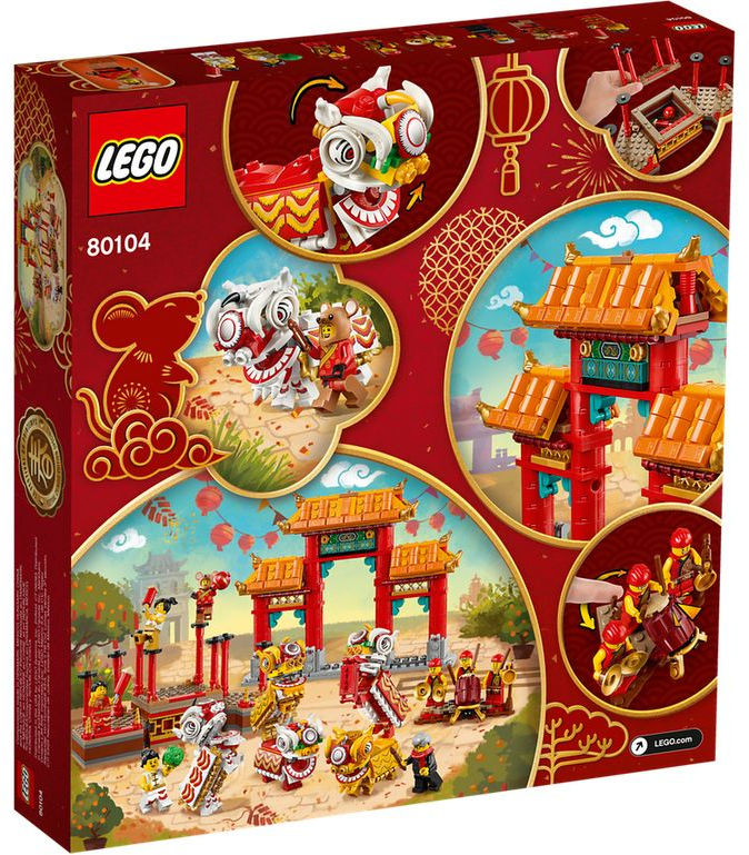 LEGO Saisonnier 80105 pas cher, La fête du Nouvel An chinois