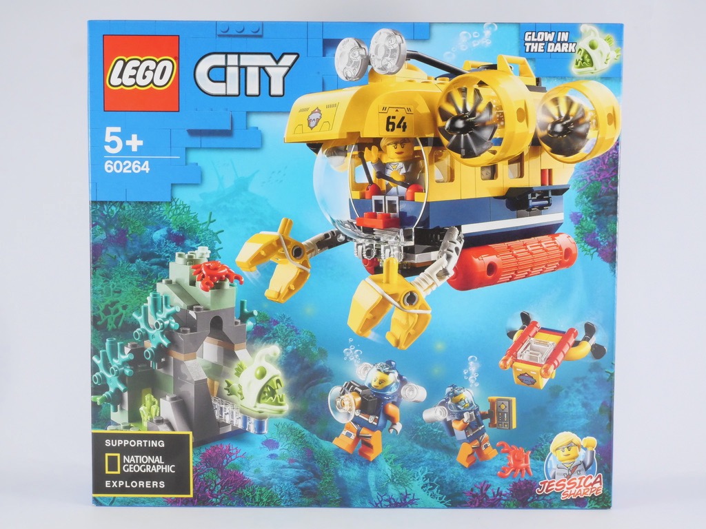 Neuf/ New LEGO CITY 60264 Sous-marin d'exploration/ Ocean Exploration  Submarine