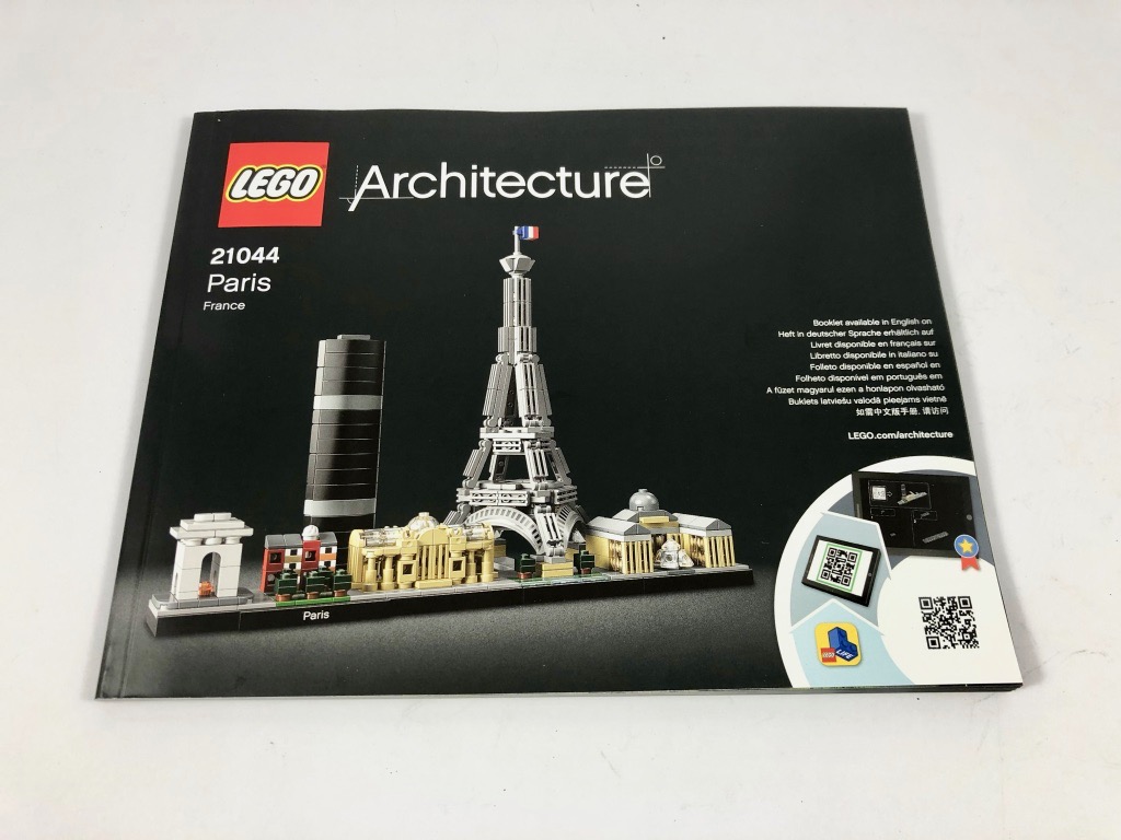 LEGO LEGO Architecture 21044 Paris, Ensemble de Construction pour Adultes  pas cher 