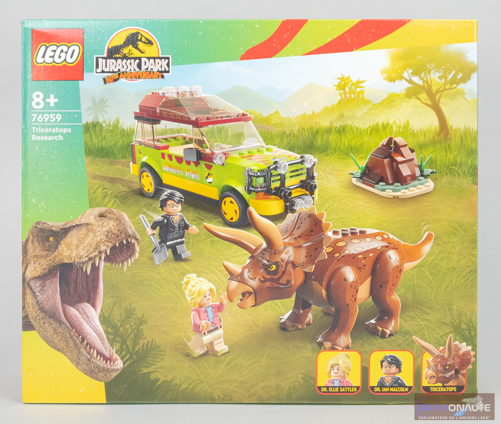 LEGO Jurassic World 76959 La recherche du tricératops