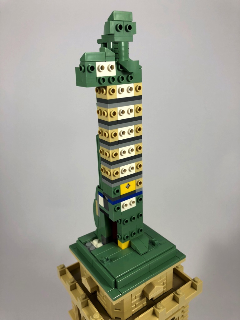 Statue of Liberty (LEGO Architecture - 21042) - Review - Brickonaute