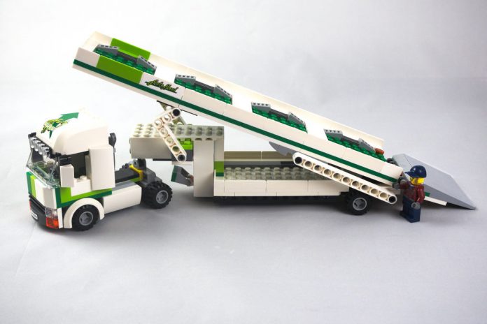 Camion transport de voitures lego city - Lego